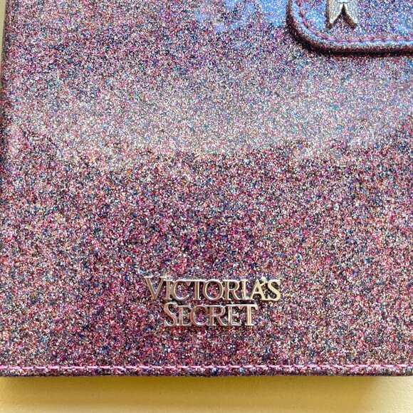New Victoria's Secret Glitter Angel Wing Notebook with Pen Set Journal Diary NWT - Picture 2 of 11
